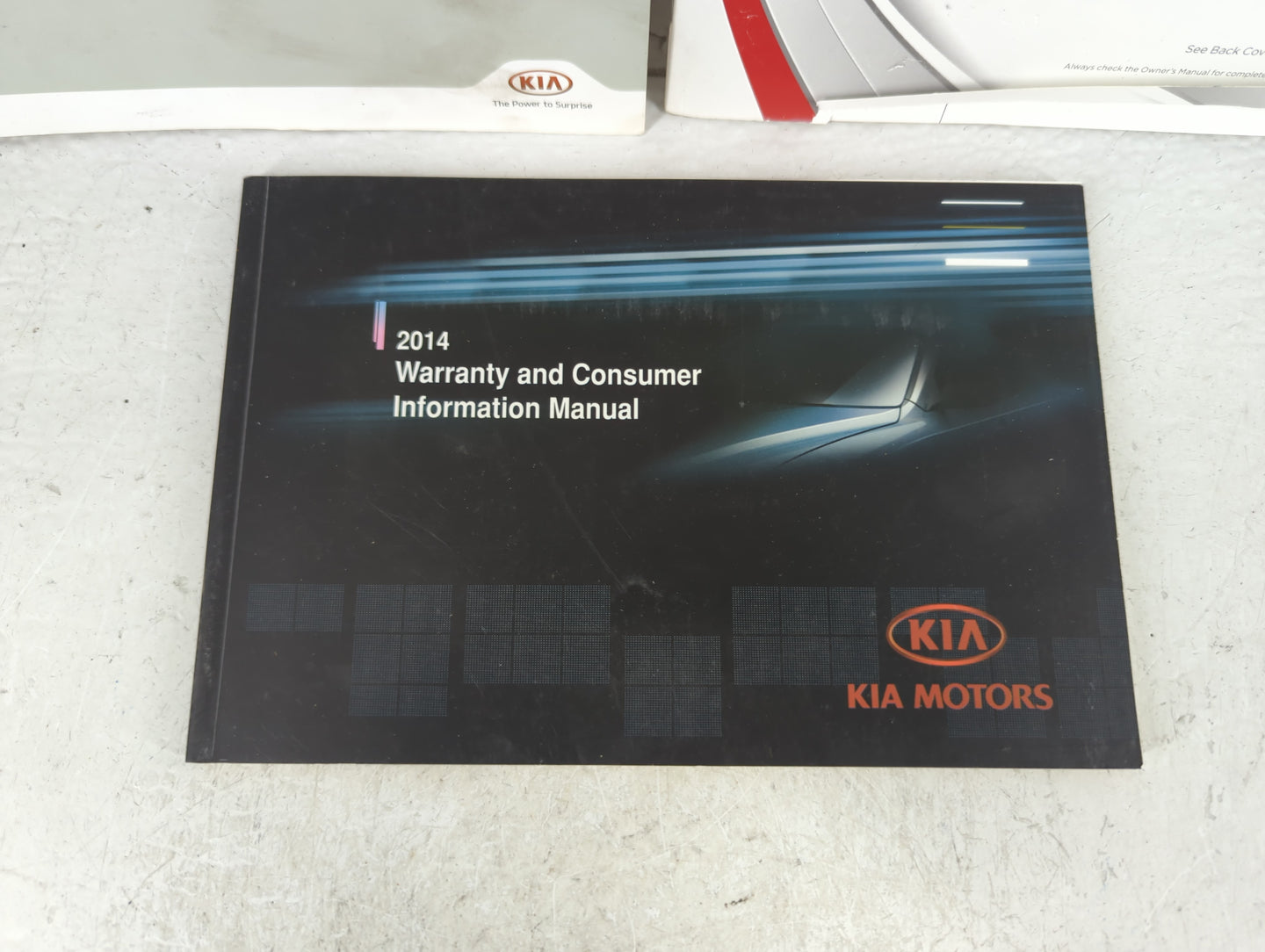 2014 Kia Rio Owners Manual Book Guide P/N:E1WO-EU42D OEM Used Auto Parts - Oemusedautoparts1.com