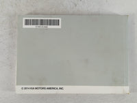 2014 Kia Rio Owners Manual Book Guide P/N:E1WO-EU42D OEM Used Auto Parts - Oemusedautoparts1.com