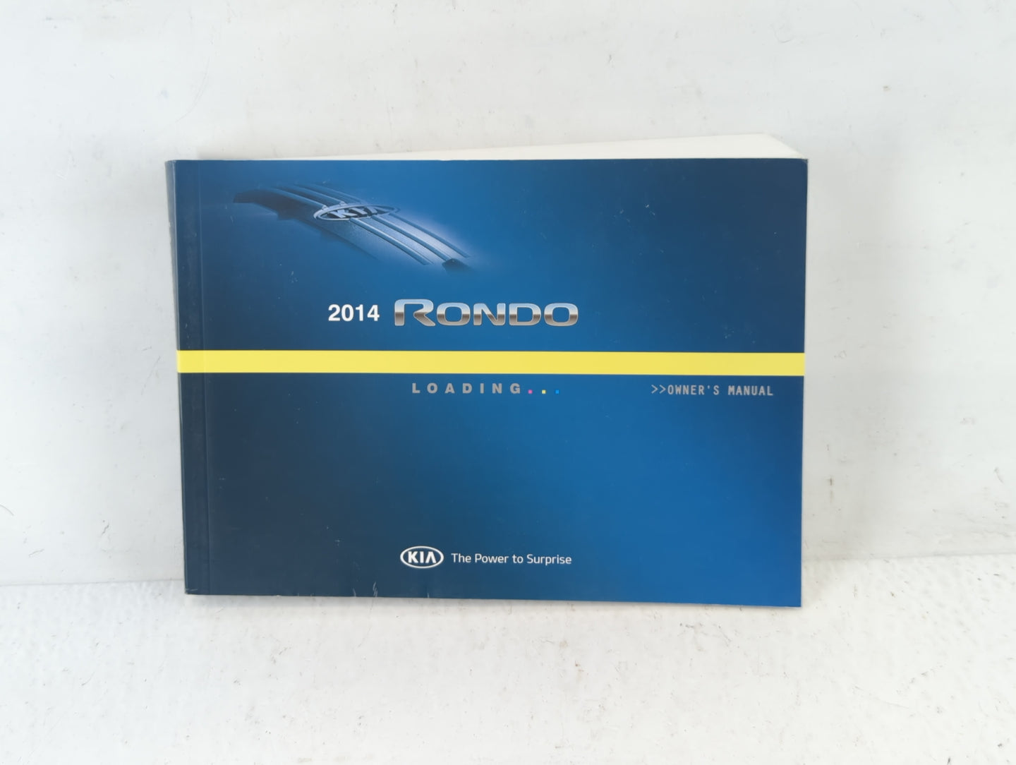 2014 Kia Rondo Owners Manual Book Guide P/N:EA4O-EC34C OEM Used Auto Parts - Oemusedautoparts1.com