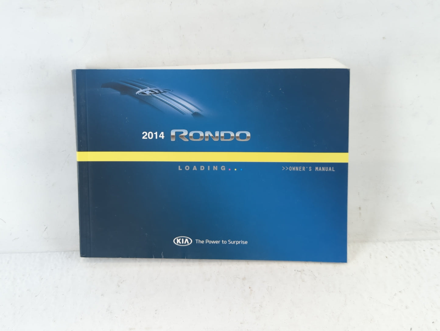 2014 Kia Rondo Owners Manual Book Guide P/N:EA4O-EC34C OEM Used Auto Parts - Oemusedautoparts1.com