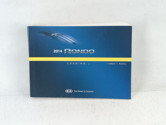 compare product 2014 Kia Rondo Owners Manual Book Guide P/N:EA4O-EC34C OEM Used Auto Parts