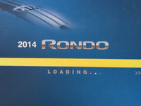 2014 Kia Rondo Owners Manual Book Guide P/N:EA4O-EC34C OEM Used Auto Parts - Oemusedautoparts1.com