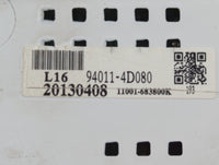 2011-2014 Kia Sedona Instrument Cluster Speedometer Gauges P/N:94011-4D080 Fits Fits 2011 2012 2014 OEM Used Auto Parts - Oe