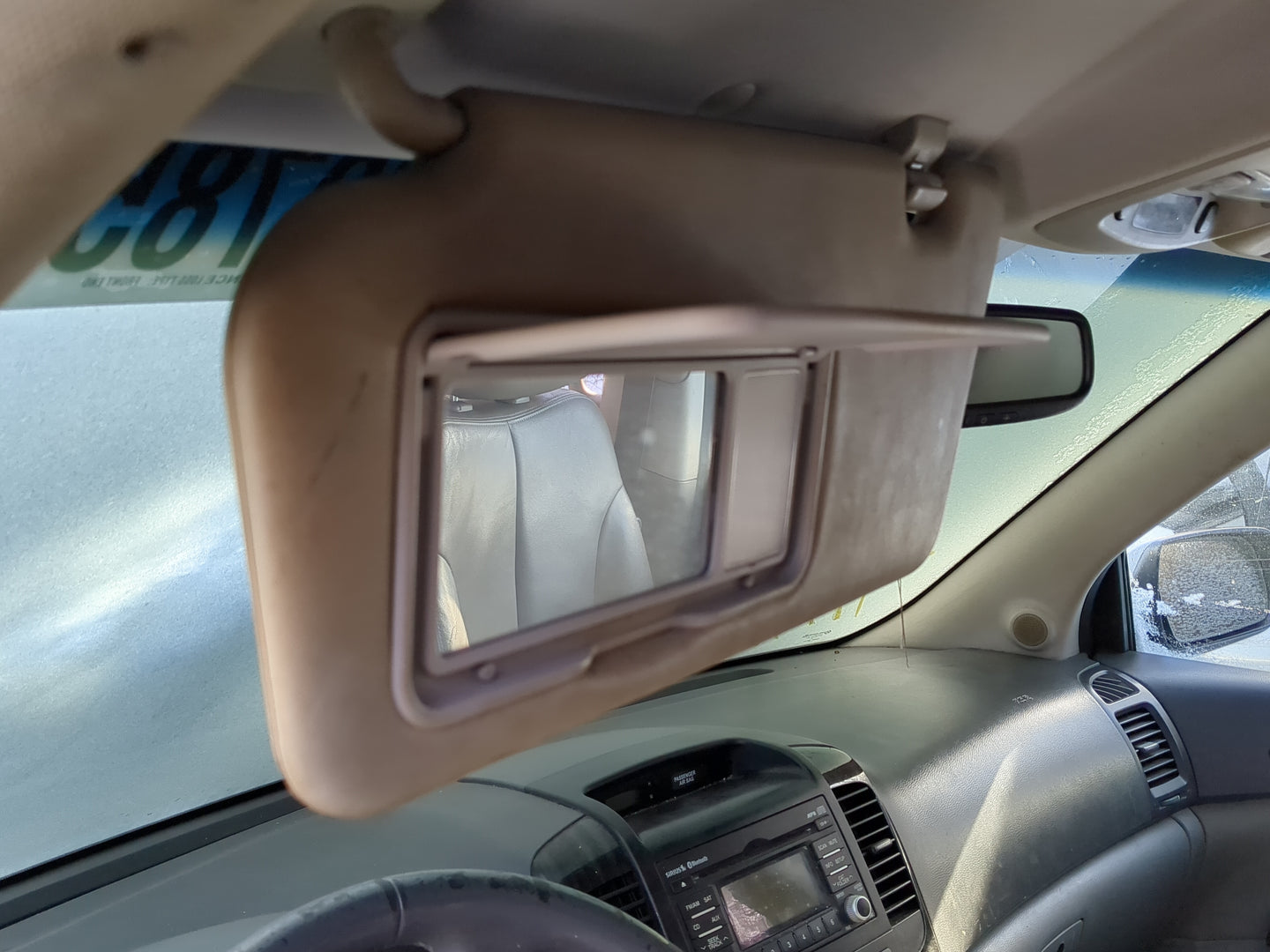2006-2014 Kia Sedona Sun Visor Shade Replacement Driver Left Mirror Fits Fits 2006 2007 2008 2009 2010 2011 2012 2014 OEM Us