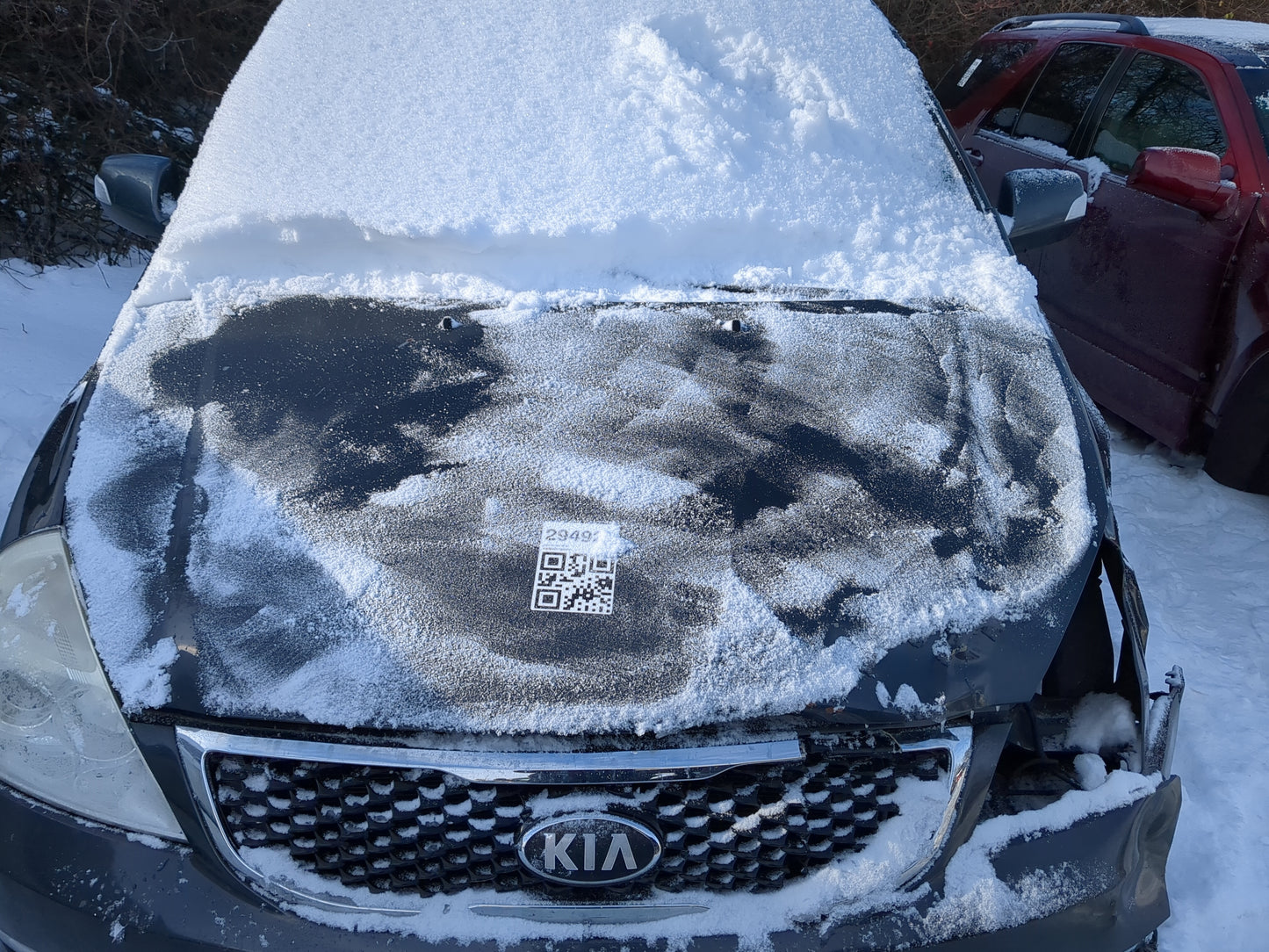 2006-2014 Kia Sedona Hood Oem - Oemusedautoparts1.com