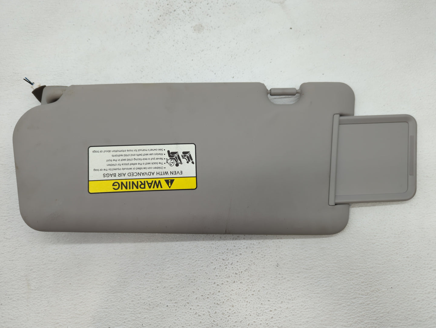 2014 Kia Sedona Sun Visor Shade Replacement Passenger Right Mirror Fits Fits 2006 2007 2008 2009 2010 2011 2012 OEM Used Aut