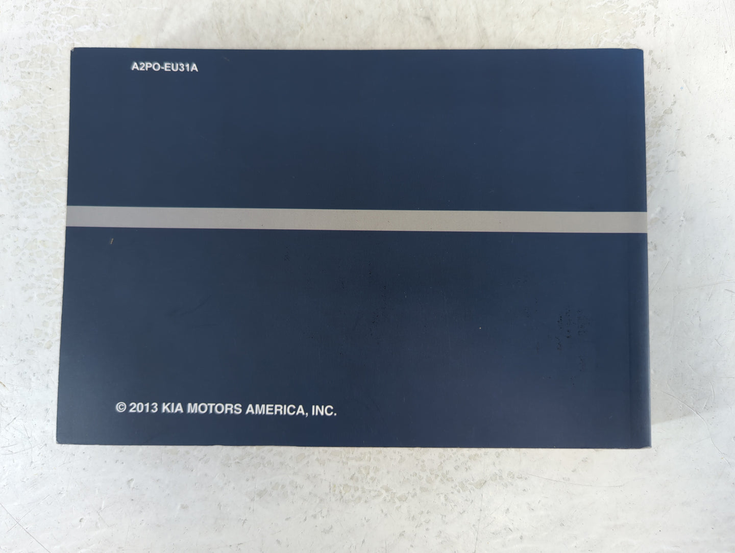 2014 Kia Sorento Owners Manual Book Guide P/N:A2PO-EU31A OEM Used Auto Parts - Oemusedautoparts1.com