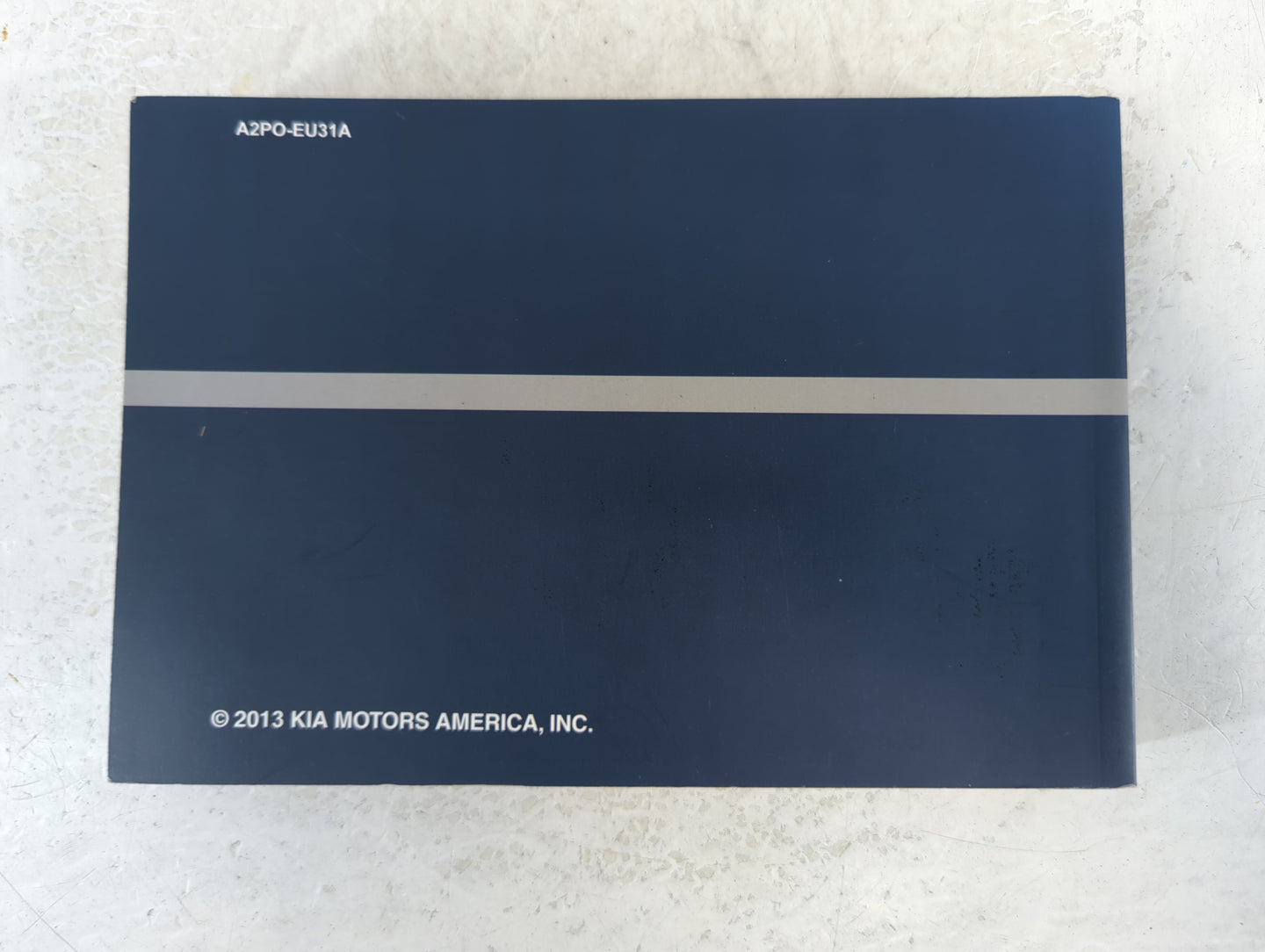 2014 Kia Sorento Owners Manual Book Guide P/N:A2PO-EU31A OEM Used Auto Parts - Oemusedautoparts1.com