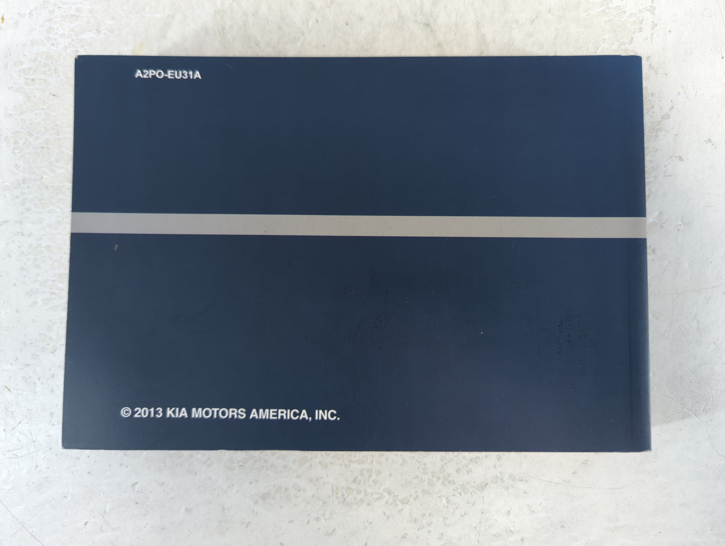 2014 Kia Sorento Owners Manual Book Guide P/N:A2PO-EU31A OEM Used Auto Parts - Oemusedautoparts1.com