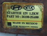 2014-2015 Kia Sorento Car Starter Motor Solenoid OEM P/N:36100-2G400 Fits Fits 2014 2015 2016 OEM Used Auto Parts - Oemuseda