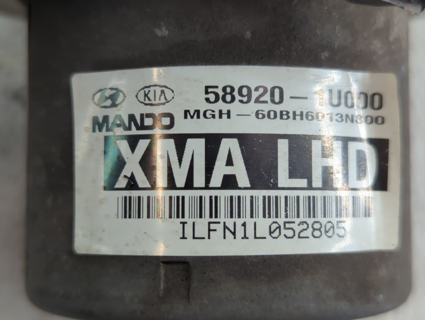 2014-2015 Kia Sorento ABS Pump Control Module Replacement P/N:58920-1U000 Fits Fits 2014 2015 OEM Used Auto Parts - Oemuseda