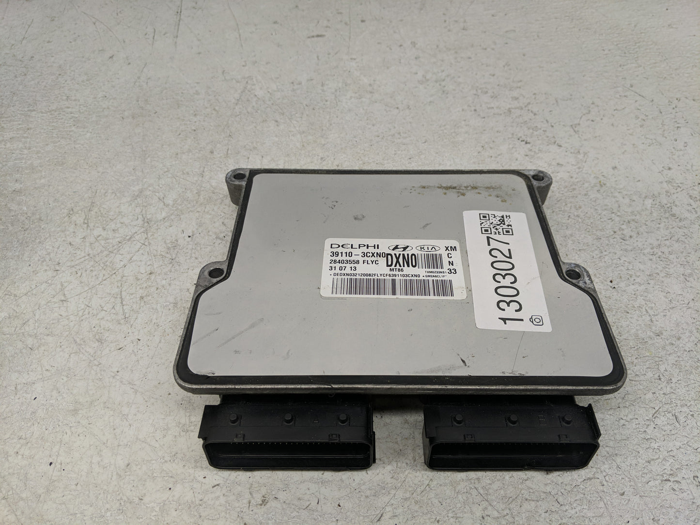 2014 Kia Sorento PCM Engine Control Computer ECU ECM PCU OEM P/N:39110-3CXN0 Fits OEM Used Auto Parts - Oemusedautoparts1.co