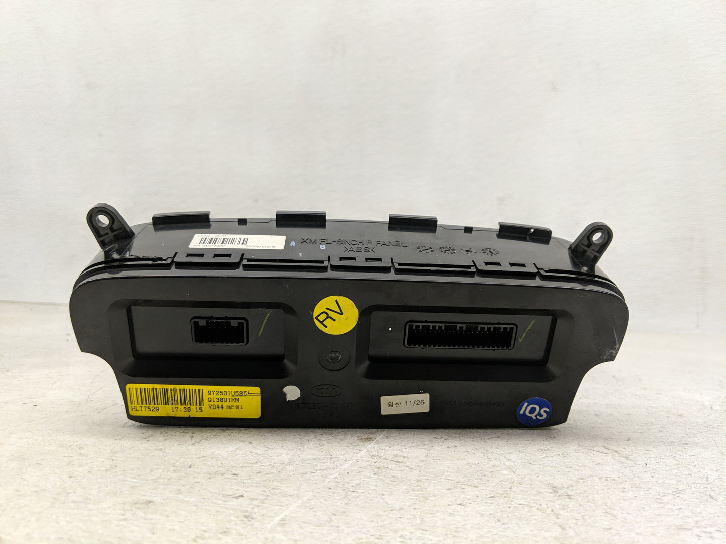 2014-2015 Kia Sorento Climate Control Module Temperature AC/Heater Replacement P/N:972501U5856 Fits Fits 2014 2015 OEM Used 