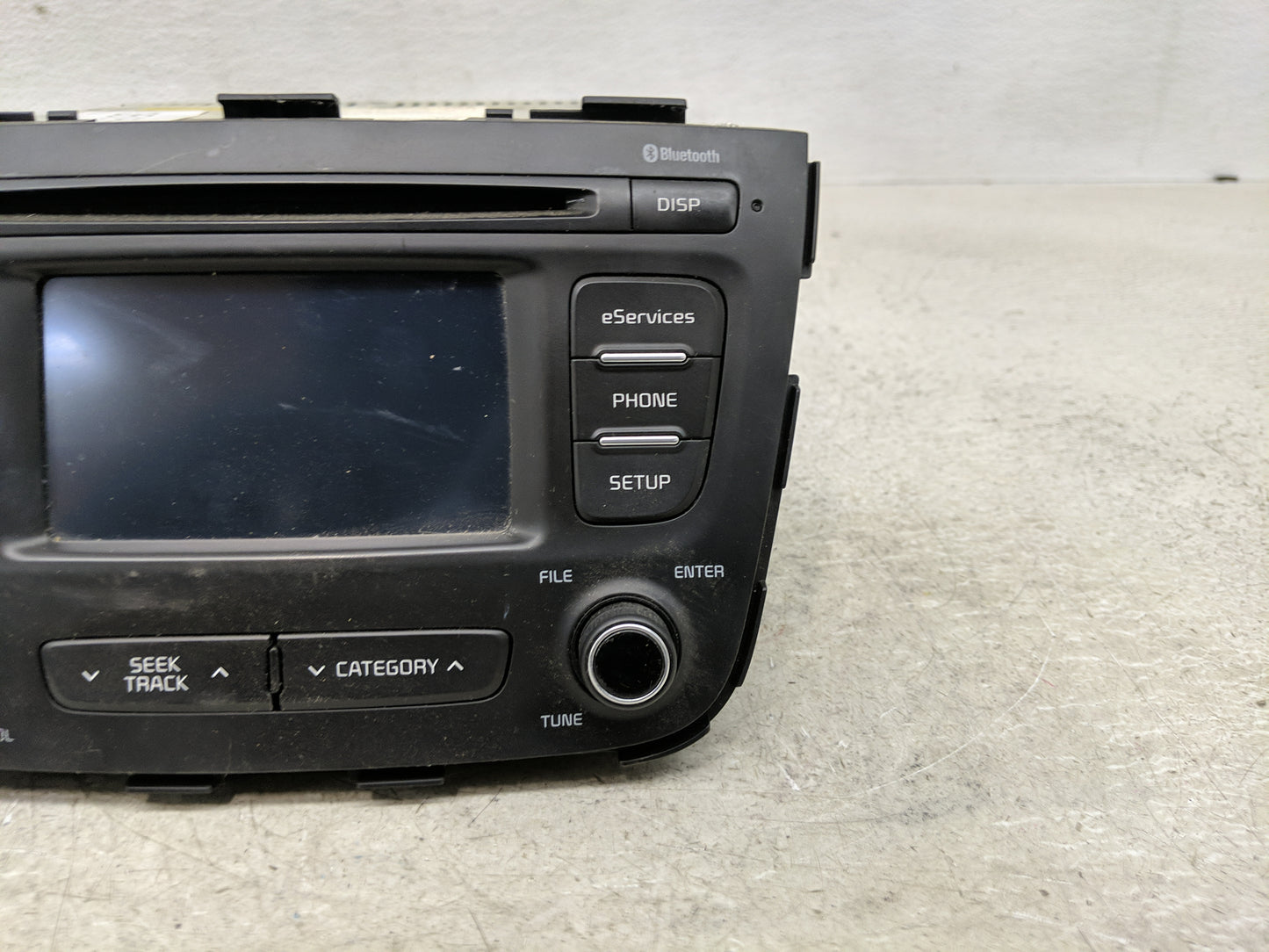 2014-2015 Kia Sorento Radio AM FM Cd Player Receiver Replacement P/N:96160-1U720VA Fits Fits 2014 2015 OEM Used Auto Parts -
