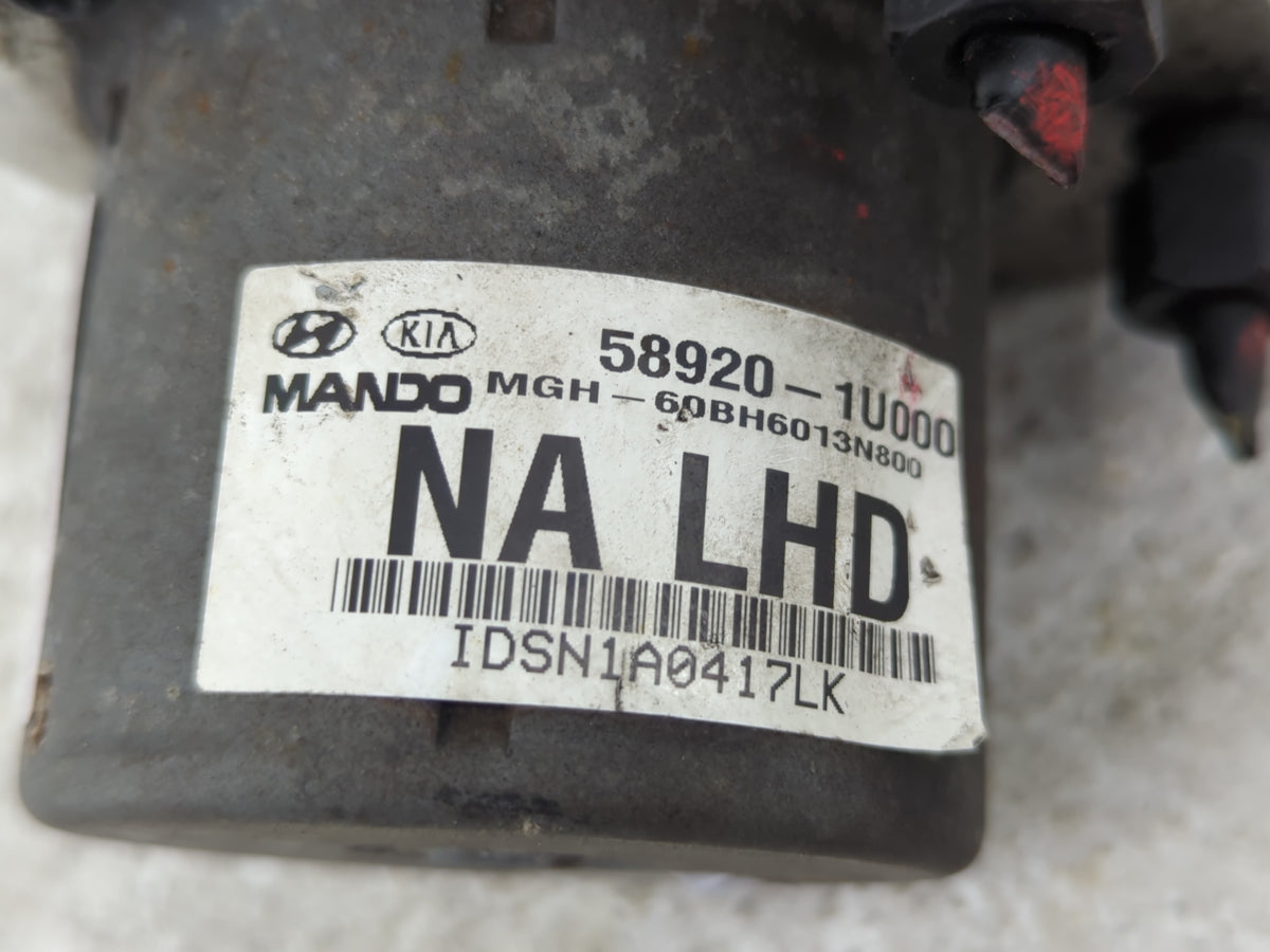 2014-2015 Kia Sorento Anti-Lock Brake ABS Pump Module Actuator OEM P/N:58920-1U000 Fits Fits 2014 2015 OEM Used Auto Parts -