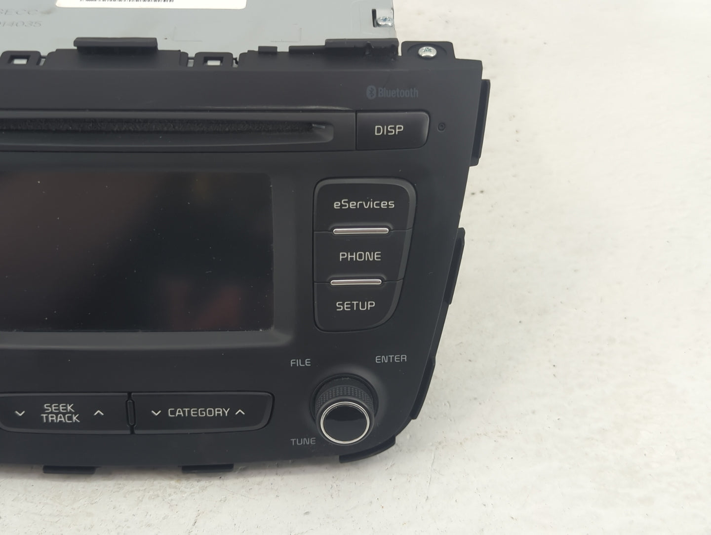 2014-2015 Kia Sorento Radio AM FM Cd Player Receiver Replacement P/N:96160-1U721VA Fits Fits 2014 2015 OEM Used Auto Parts -
