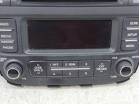 2014-2015 Kia Sorento Radio AM FM Cd Player Receiver Replacement P/N:96170-1UAA0VA Fits Fits 2014 2015 OEM Used Auto Parts -