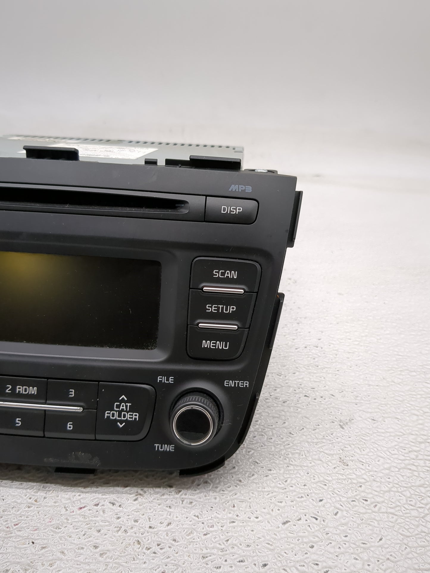 2014-2015 Kia Sorento Radio AM FM Cd Player Receiver Replacement P/N:96170-1UAA0VA Fits Fits 2014 2015 OEM Used Auto Parts -
