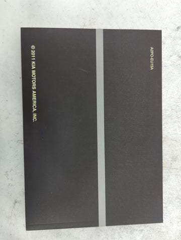 2014 Kia Sorento Owners Manual Book Guide P/N:A2PO-EU15A OEM Used Auto Parts