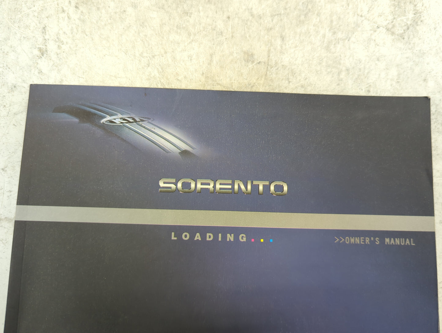 2014 Kia Sorento Owners Manual Book Guide P/N:A2PO-EU15A OEM Used Auto Parts - Oemusedautoparts1.com