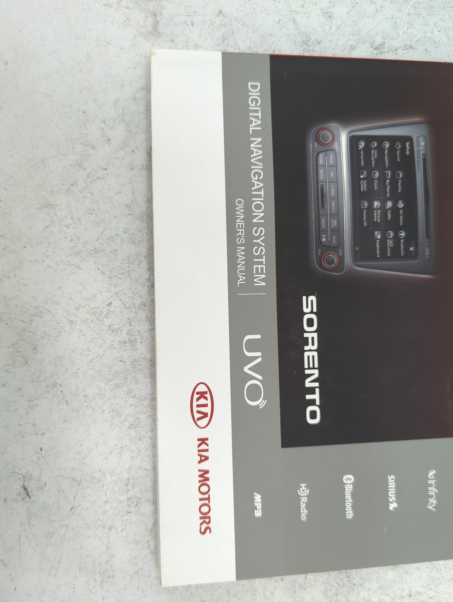 2014 Kia Sorento Owners Manual Book Guide P/N:1UENC11 1UMS7-S0001 OEM Used Auto Parts - Oemusedautoparts1.com