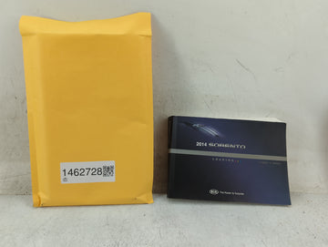 2014 Kia Sorento Owners Manual Book Guide P/N:A2PO-EU36D OEM Used Auto Parts - Oemusedautoparts1.com