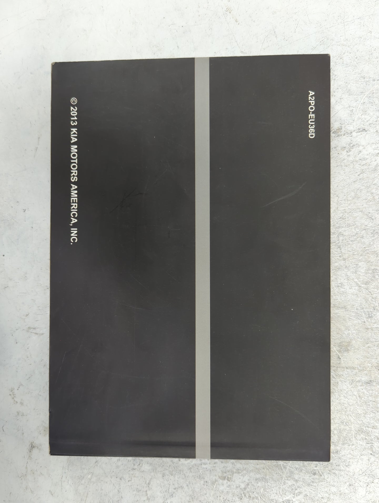 2014 Kia Sorento Owners Manual Book Guide P/N:A2PO-EU36D OEM Used Auto Parts - Oemusedautoparts1.com