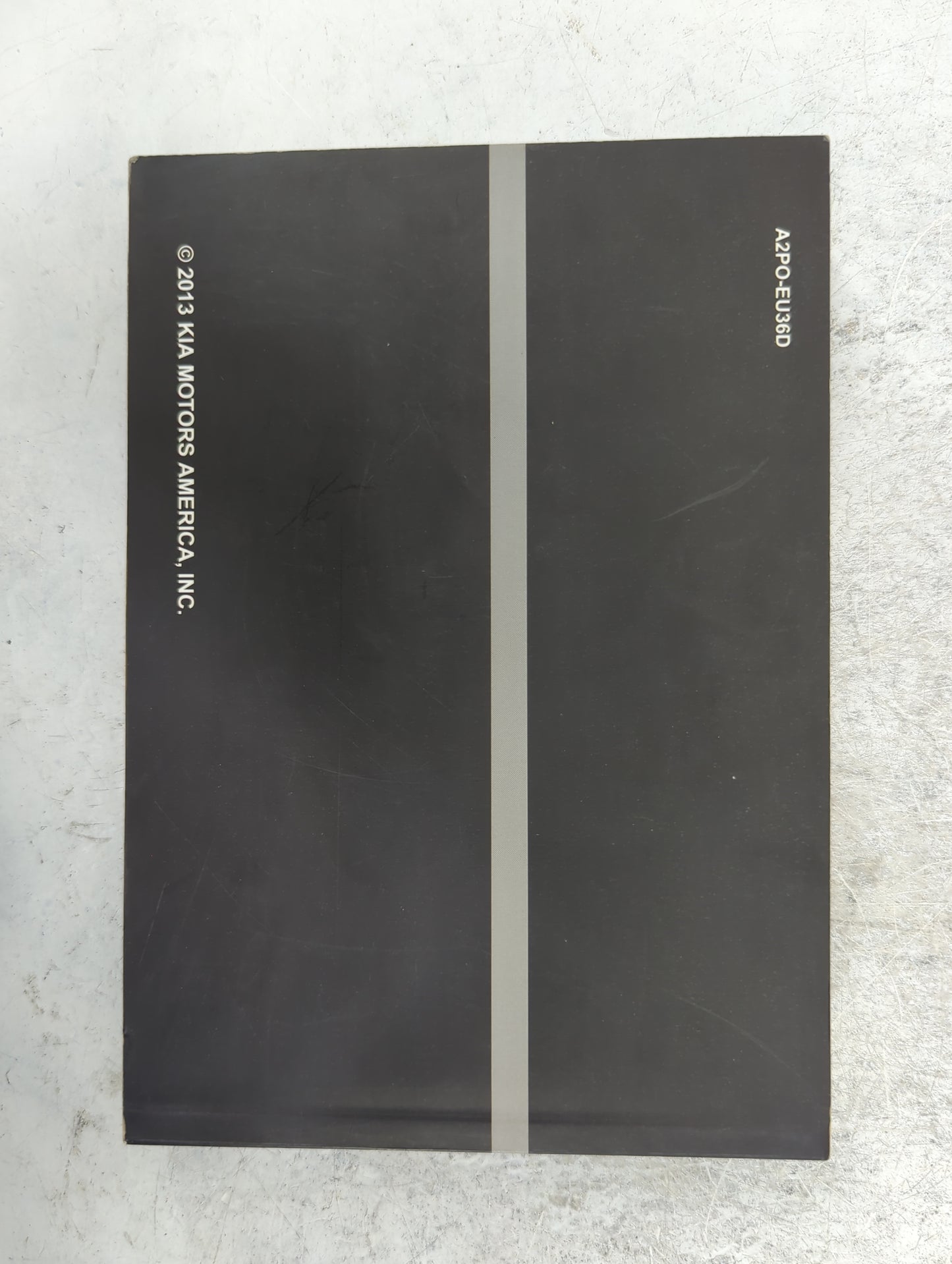 2014 Kia Sorento Owners Manual Book Guide P/N:A2PO-EU36D OEM Used Auto Parts - Oemusedautoparts1.com