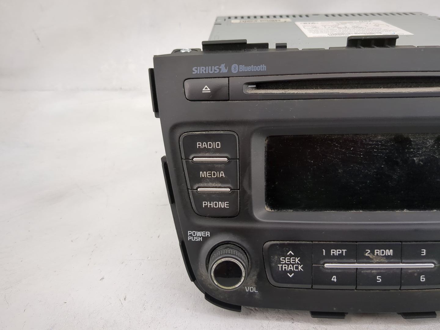 2014-2015 Kia Sorento Radio AM FM Cd Player Receiver Replacement P/N:961701UAA0VA AM1A0IXAN, 96170-1UAA0VA Fits Fits 2014 20