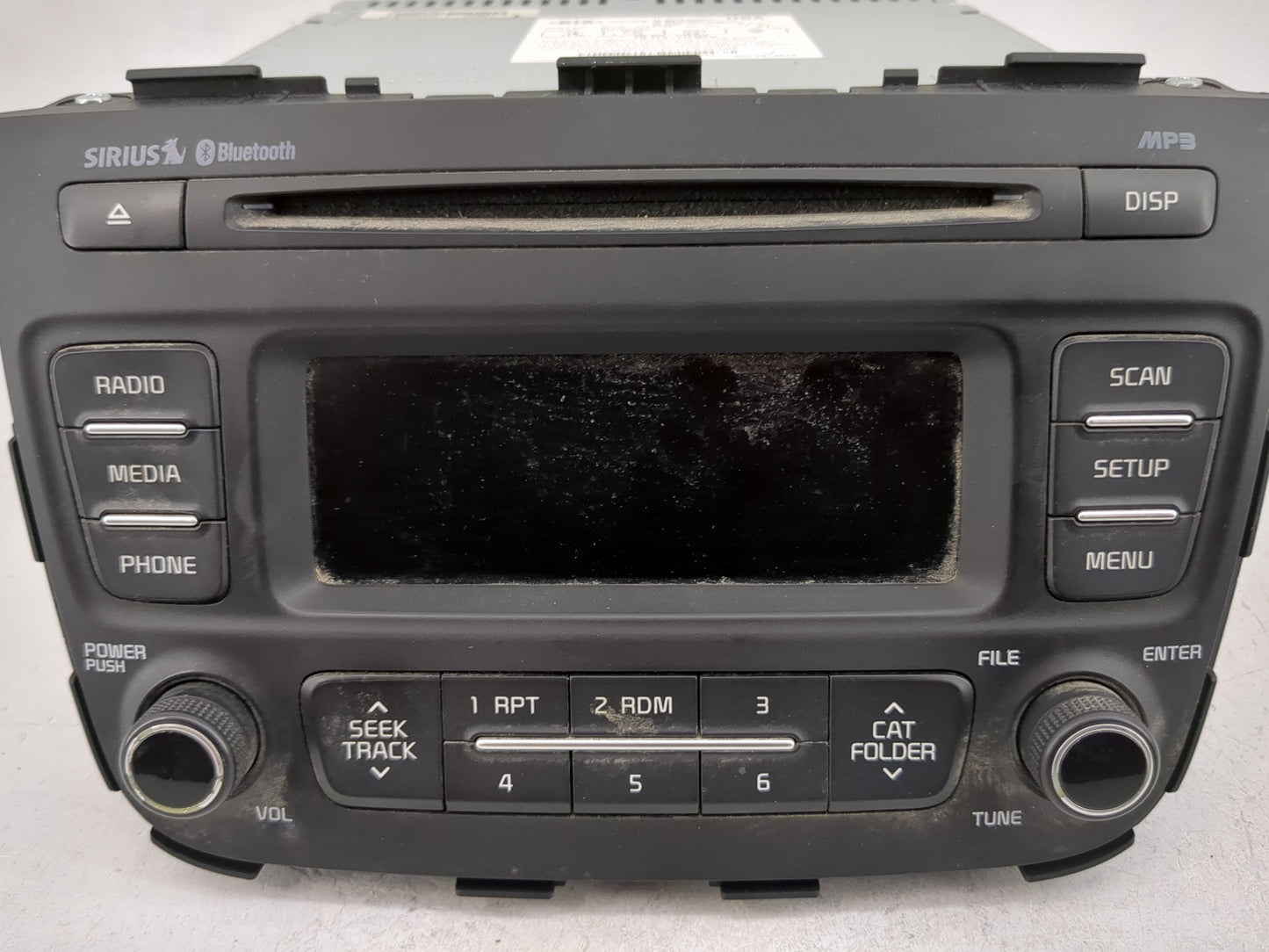 2014-2015 Kia Sorento Radio AM FM Cd Player Receiver Replacement P/N:961701UAA0VA AM1A0IXAN, 96170-1UAA0VA Fits Fits 2014 20