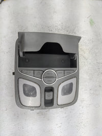 2014-2015 Kia Sorento Overhead Console W/rear Climate Control Gray - Oemusedautoparts1.com