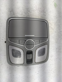 2014-2015 Kia Sorento Overhead Console W/rear Climate Control Gray - Oemusedautoparts1.com