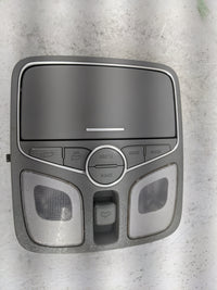 2014-2015 Kia Sorento Overhead Console W/rear Climate Control Gray - Oemusedautoparts1.com