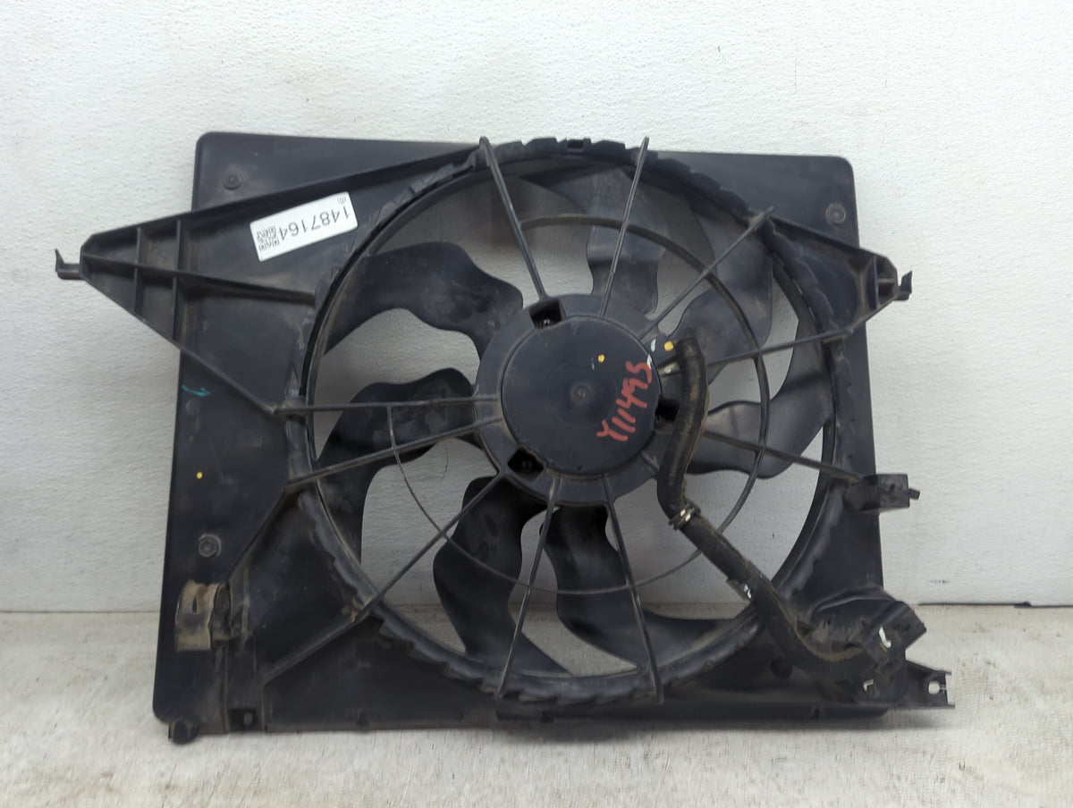 2014-2015 Kia Sorento Electric Radiator Cooling Fan Motor Assembly P/N:PA66-(GF17+M21) Fits Fits 2013 2014 2015 2016 2017 20