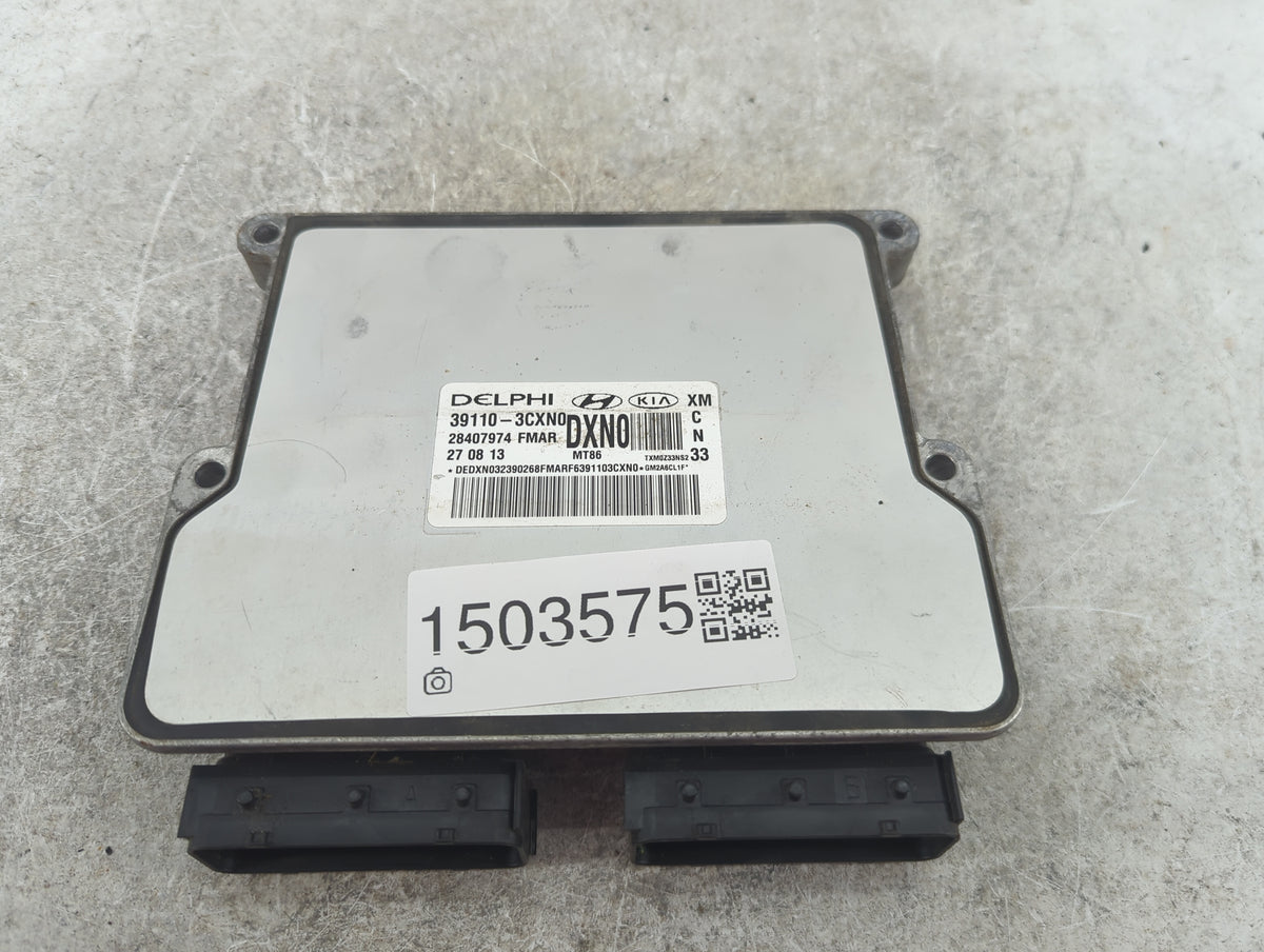 2014 Kia Sorento PCM Engine Control Computer ECU ECM PCU OEM P/N:39110-3CXN0 28407974 OEM Used Auto Parts - Oemusedautoparts