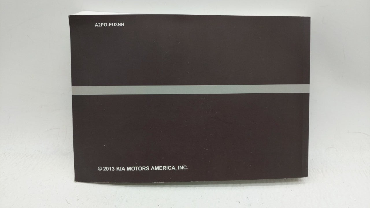 2014 Kia Sorento Owners Manual Book Guide OEM Used Auto Parts - Oemusedautoparts1.com