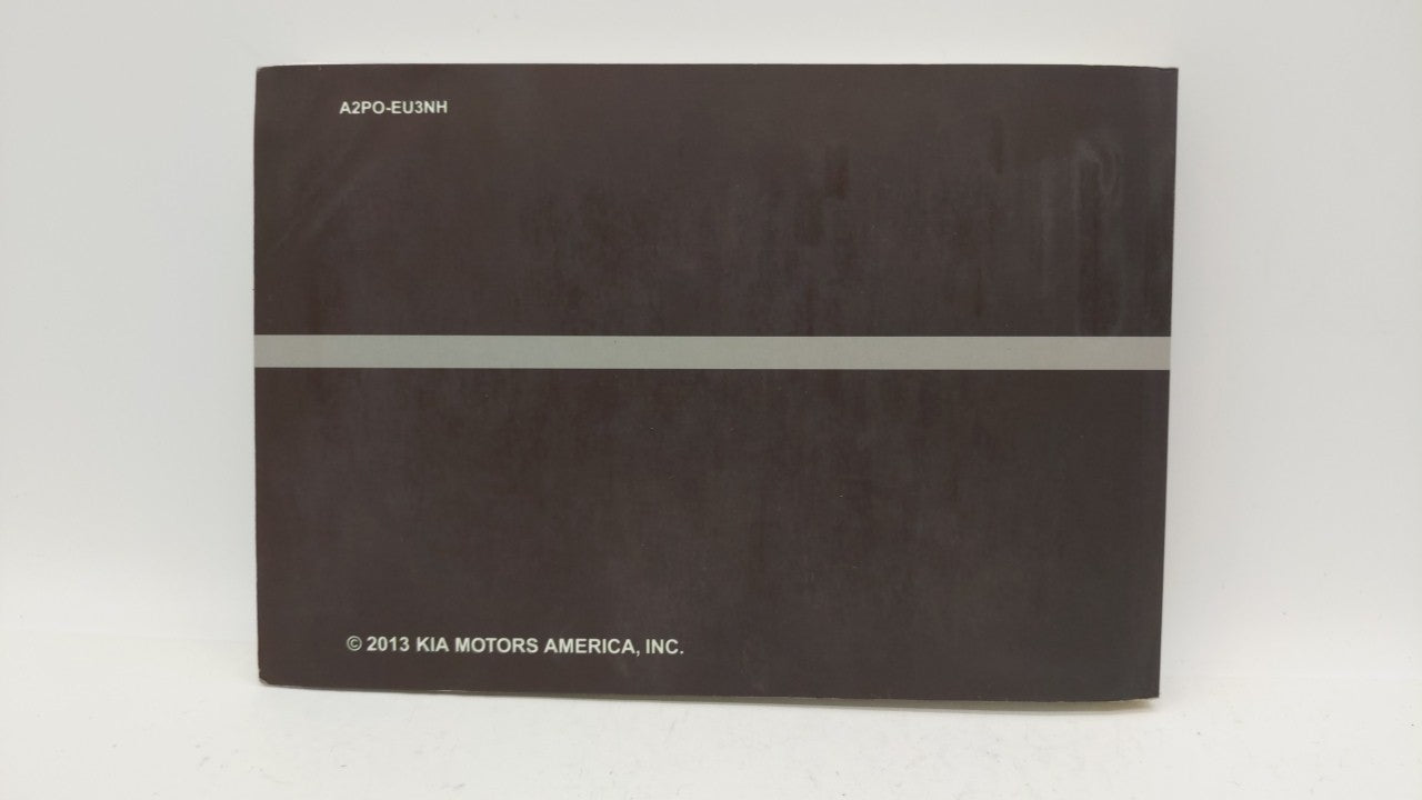 2014 Kia Sorento Owners Manual Book Guide OEM Used Auto Parts - Oemusedautoparts1.com