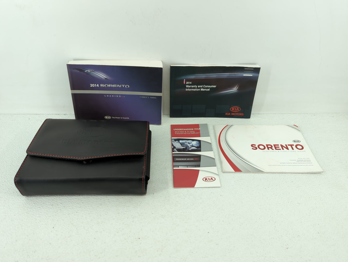 2014 Kia Sorento Owners Manual Book Guide OEM Used Auto Parts - Oemusedautoparts1.com