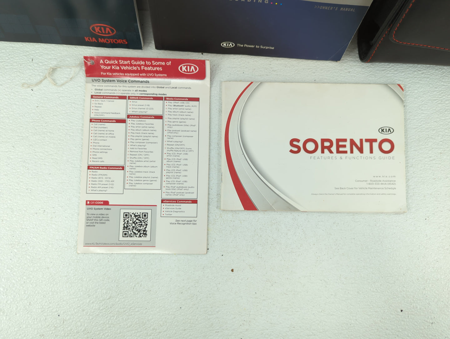 2014 Kia Sorento Owners Manual Book Guide OEM Used Auto Parts - Oemusedautoparts1.com