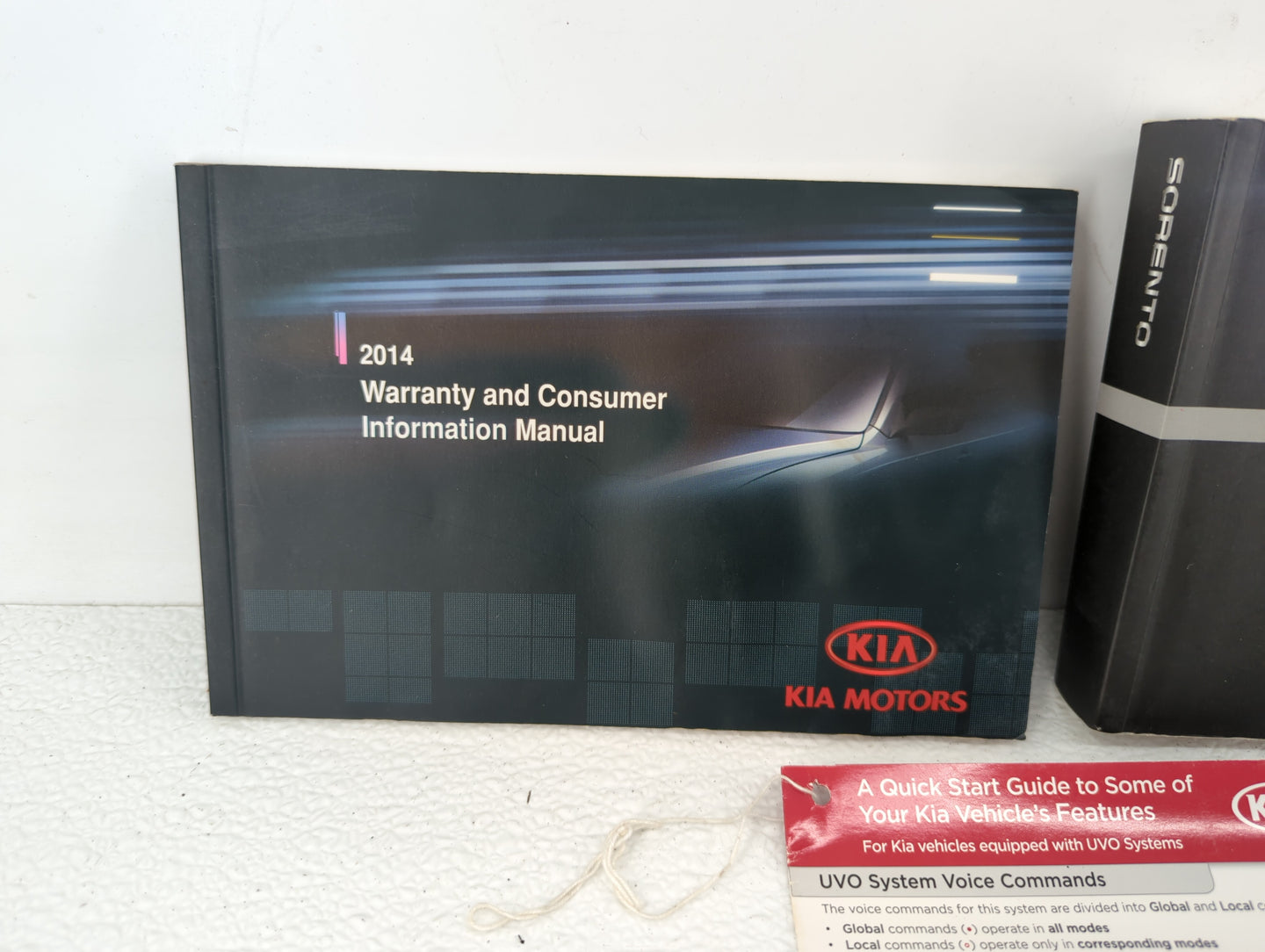 2014 Kia Sorento Owners Manual Book Guide OEM Used Auto Parts - Oemusedautoparts1.com