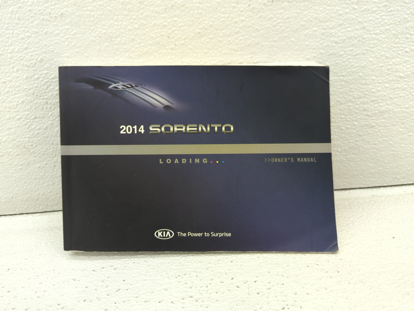 2014 Kia Sorento Owners Manual Book Guide OEM Used Auto Parts - Oemusedautoparts1.com