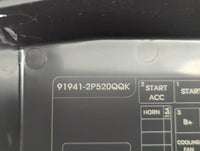 2014-2015 Kia Sorento Fusebox Fuse Box Panel Relay Module P/N:91941-2P520QQK Fits Fits 2014 2015 OEM Used Auto Parts - Oemus