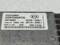 2014-2015 Kia Sorento PCM Engine Control Computer ECU ECM PCU OEM P/N:39103-2GBL1 Fits Fits 2014 2015 OEM Used Auto Parts - 