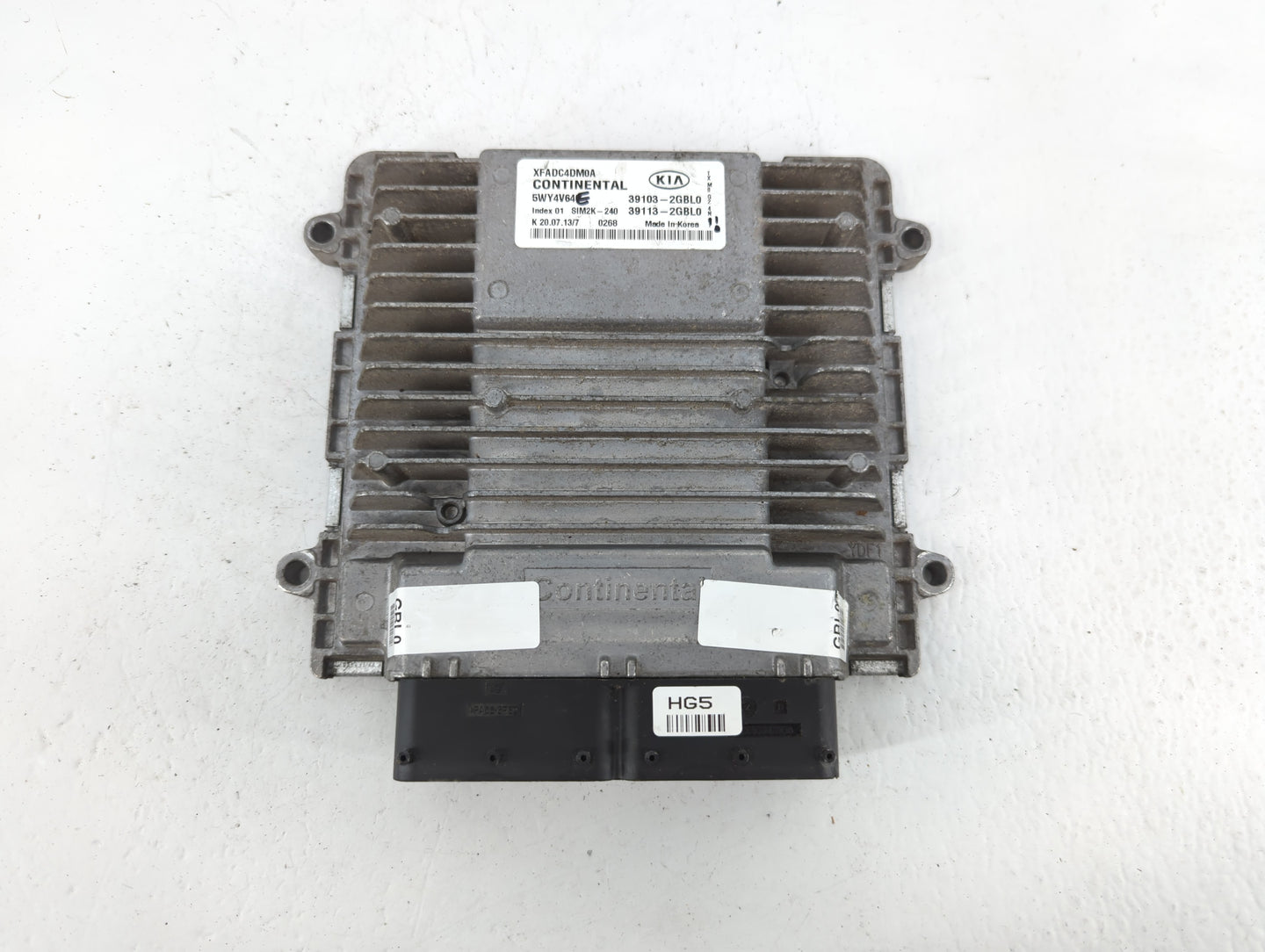 2014-2015 Kia Sorento PCM Engine Control Computer ECU ECM PCU OEM P/N:39113-2GBL0 39103-2GBL0 Fits Fits 2014 2015 OEM Used A