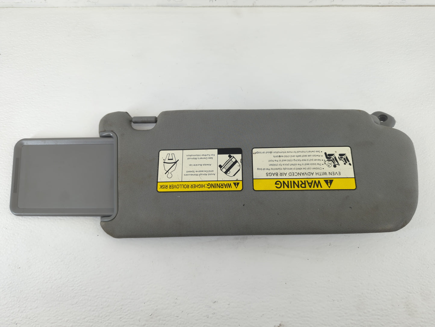 2011-2015 Kia Sorento Sun Visor Shade Replacement Driver Left Mirror Fits Fits 2011 2012 2013 2014 2015 OEM Used Auto Parts 