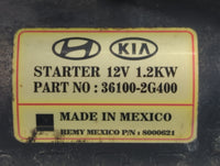 2011-2013 Kia Sorento Car Starter Motor Solenoid OEM P/N:8000621 36100-2G400 Fits Fits 2008 2009 2010 2011 2012 2013 2014 OE