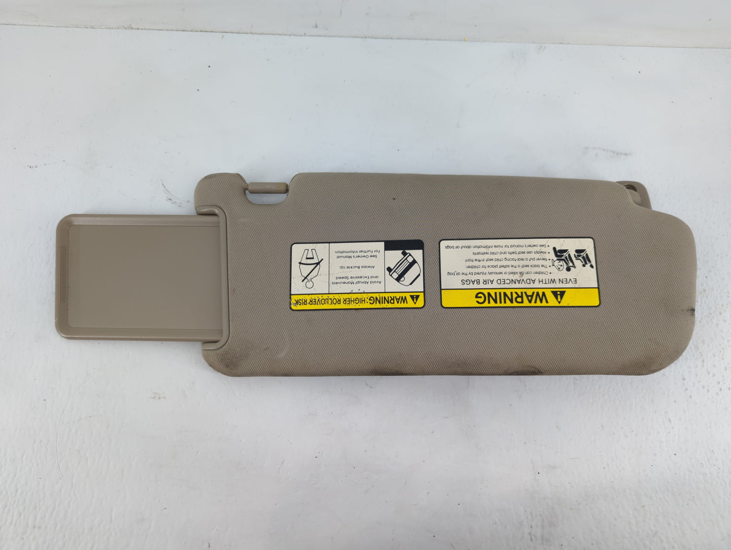 2011-2015 Kia Sorento Sun Visor Shade Replacement Driver Left Mirror Fits Fits 2011 2012 2013 2014 2015 OEM Used Auto Parts 