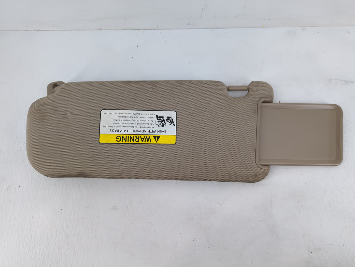 2011-2015 Kia Sorento Sun Visor Shade Replacement Passenger Right Mirror Fits Fits 2011 2012 2013 2014 2015 OEM Used Auto Pa