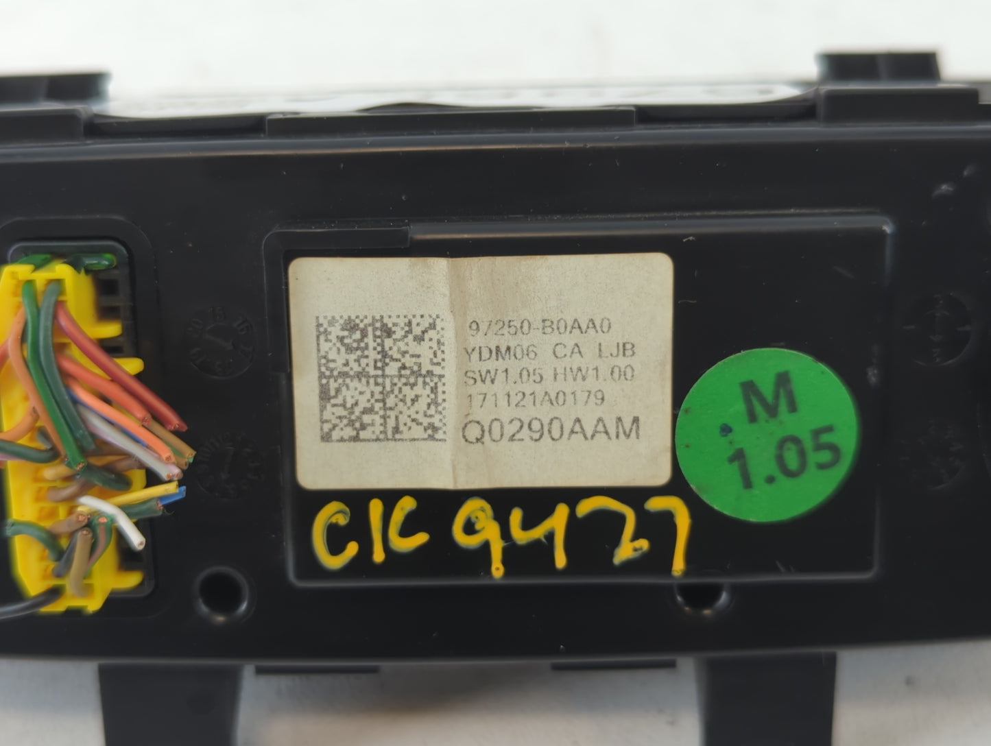 2014-2015 Kia Sorento Climate Control Module Temperature AC/Heater Replacement P/N:Q0290AAM Fits Fits 2014 2015 OEM Used Aut