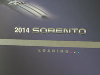 2014 Kia Sorento Owners Manual Book Guide P/N:A2PO-EU39F OEM Used Auto Parts - Oemusedautoparts1.com